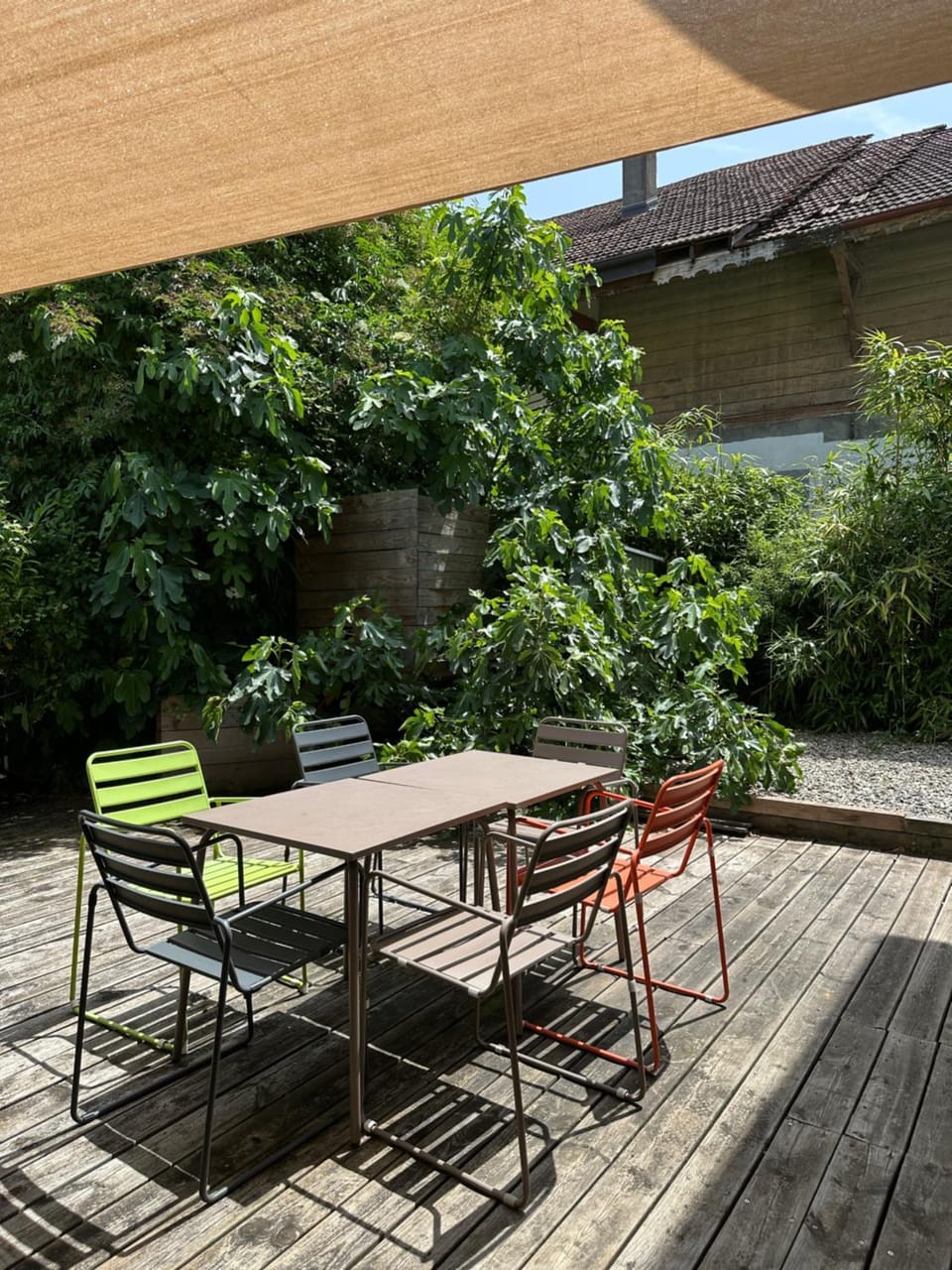 Patio, BBQ facilities, sunbed