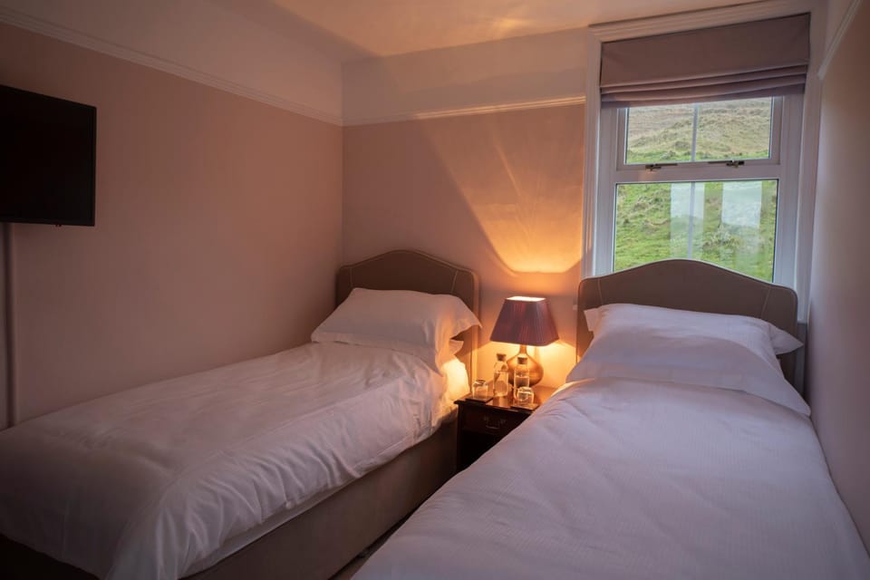 Bed, Pets, Mountain view, Family
