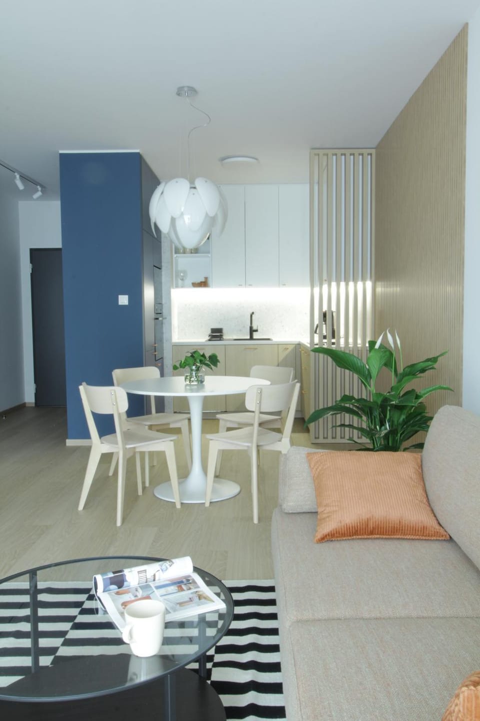 Blue apartment strict center Apartment in Poznan