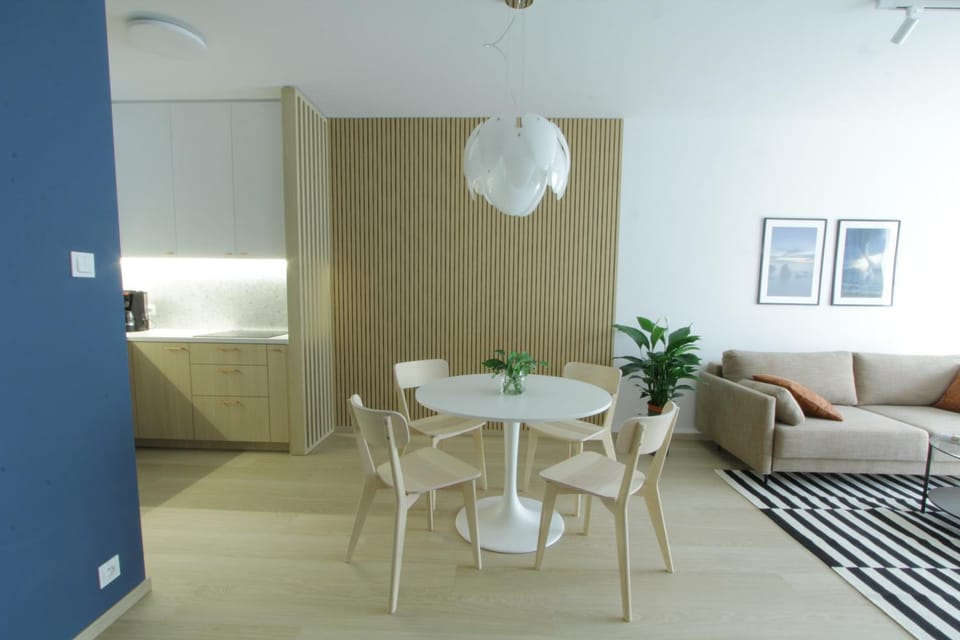 Blue apartment strict center Apartment in Poznan