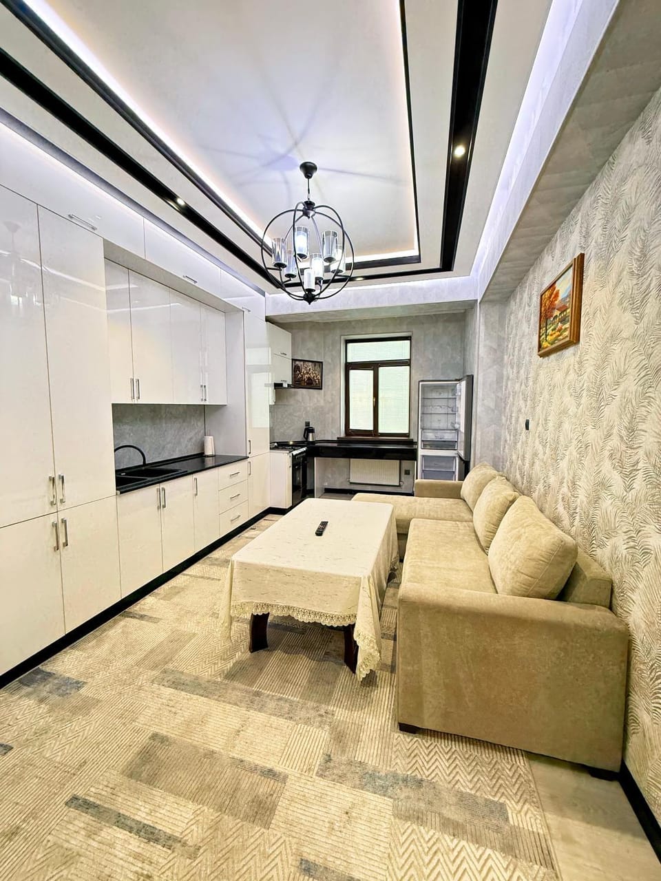 Communal kitchen, kitchen, kitchen