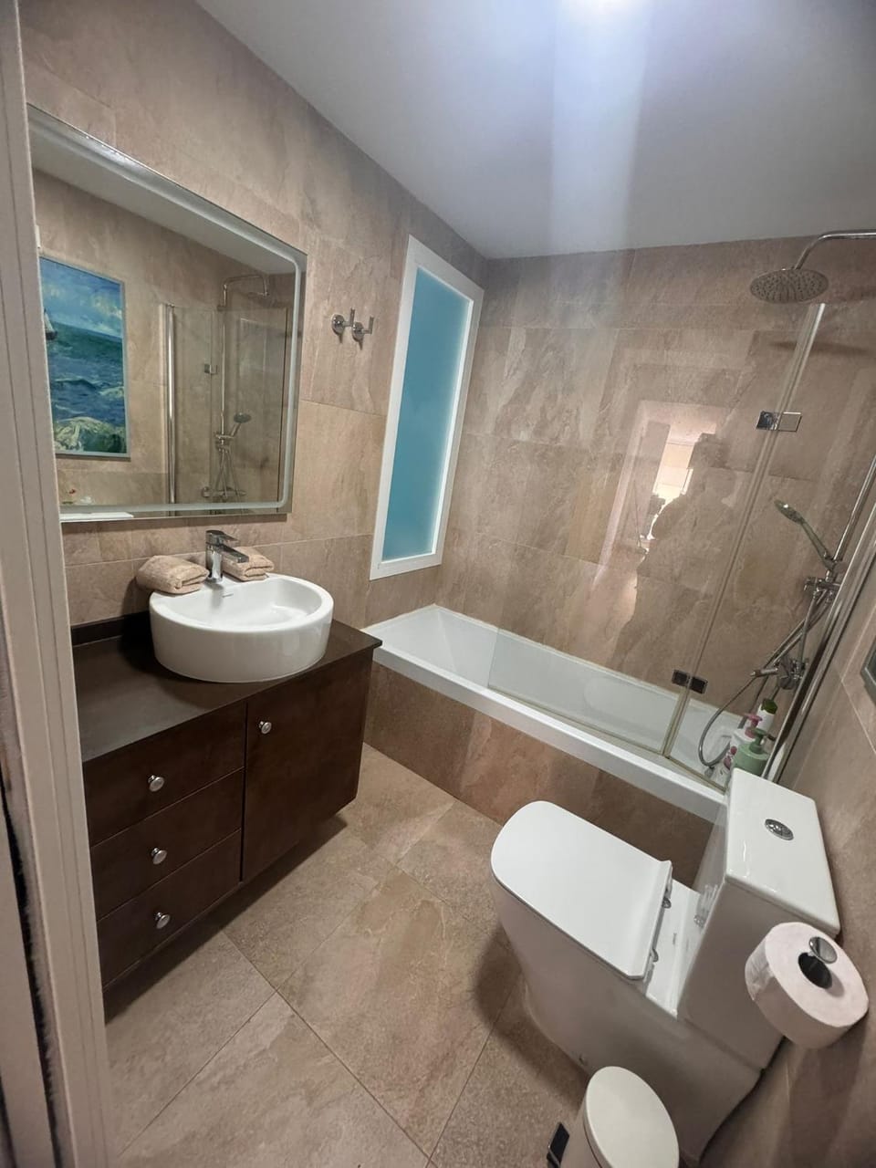 Shower, Bathroom, Bath, towels