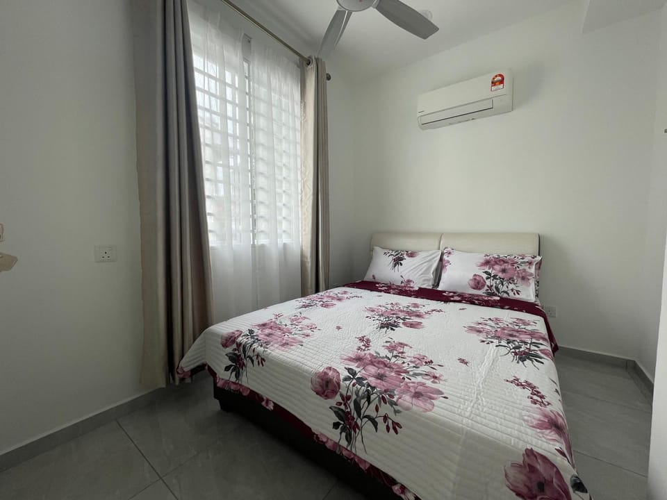 Bed, air conditioner