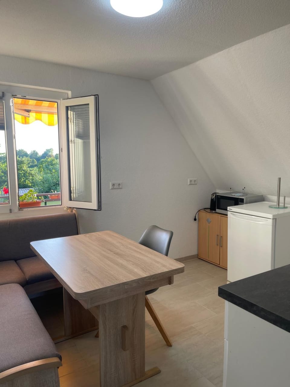 Kitchen or kitchenette, Dining area