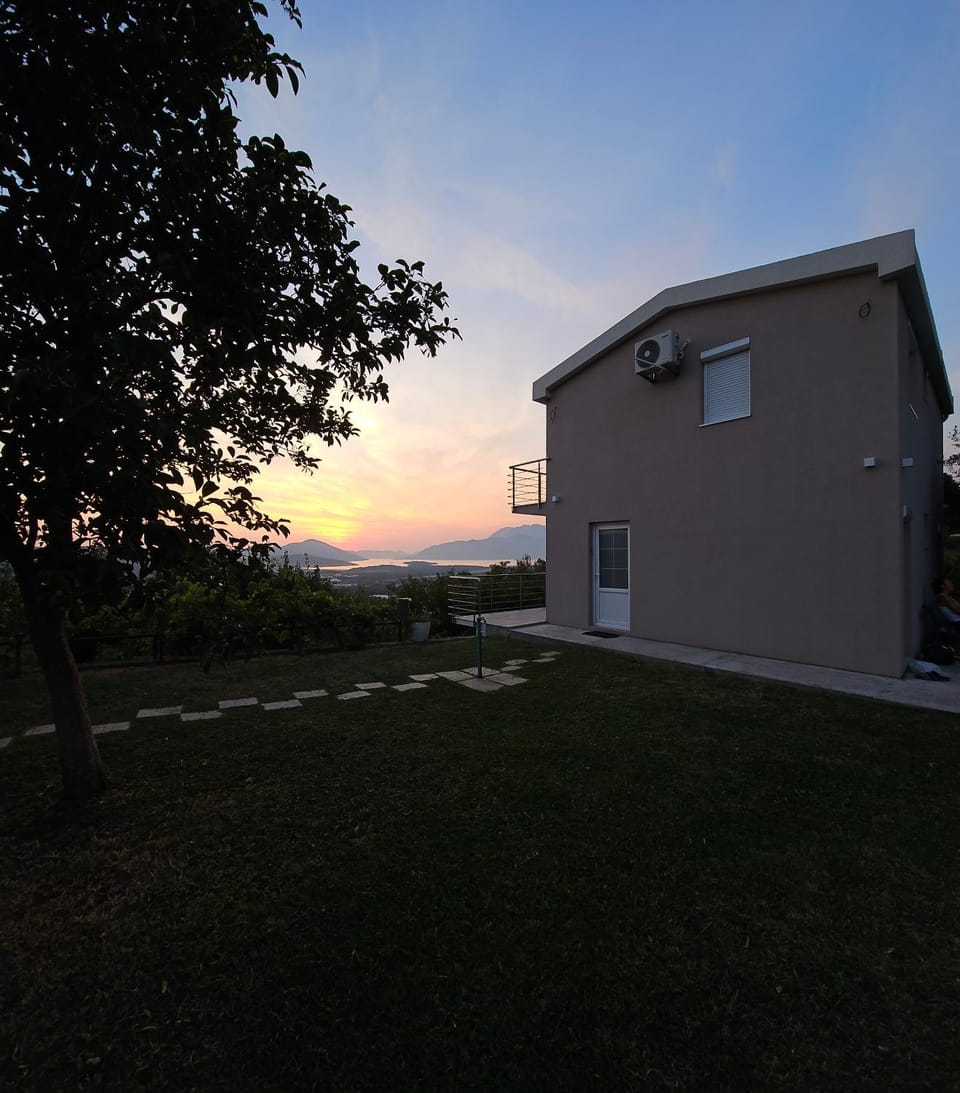 Property building, Sunset