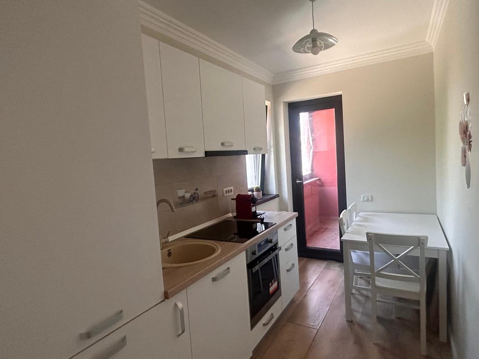 Kitchen or kitchenette, Dining area, oven, pet friendly, stove
