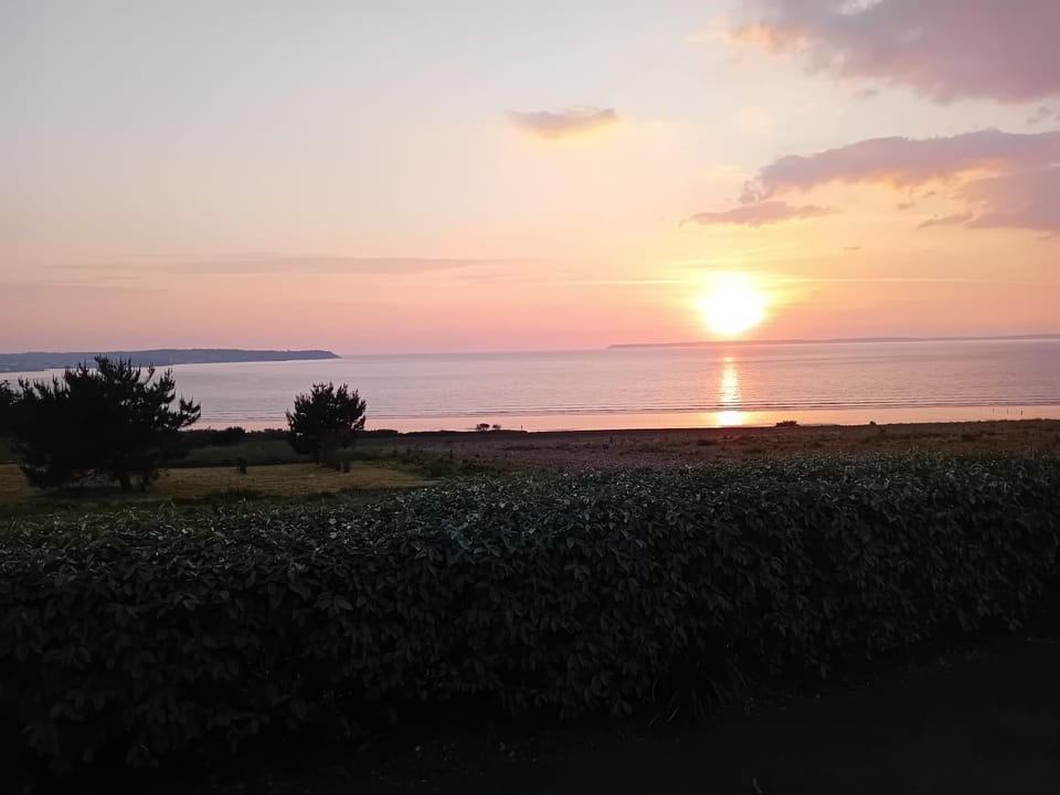 Sea view, Sunset