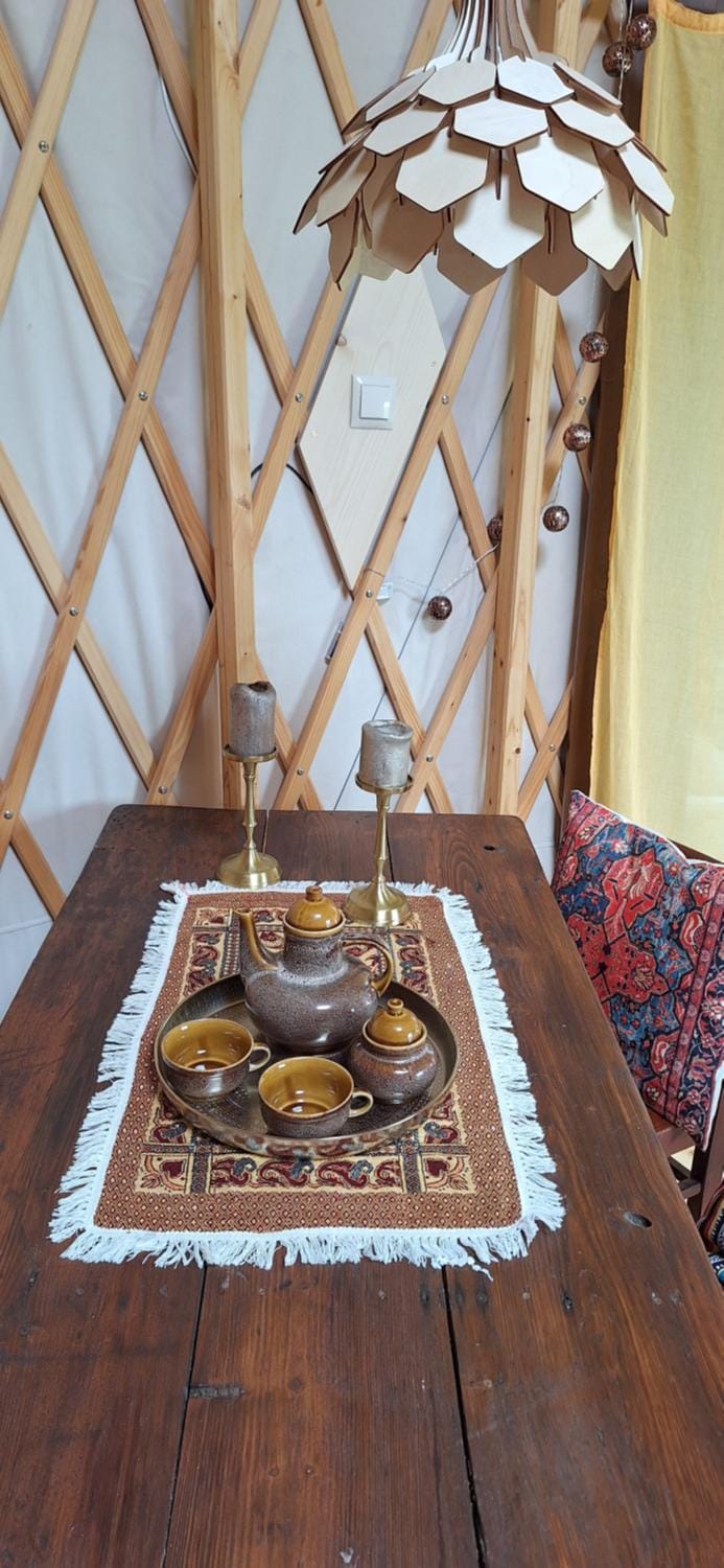 Jurta wkoło zielono Luxury tent in Poland