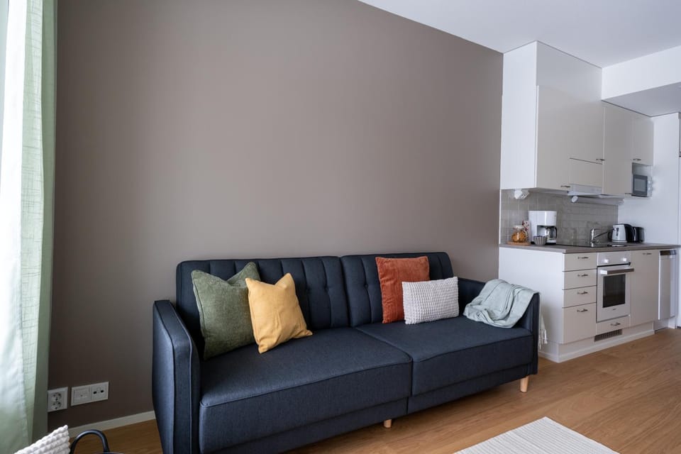 Kitchen or kitchenette, Living room, Seating area, internet