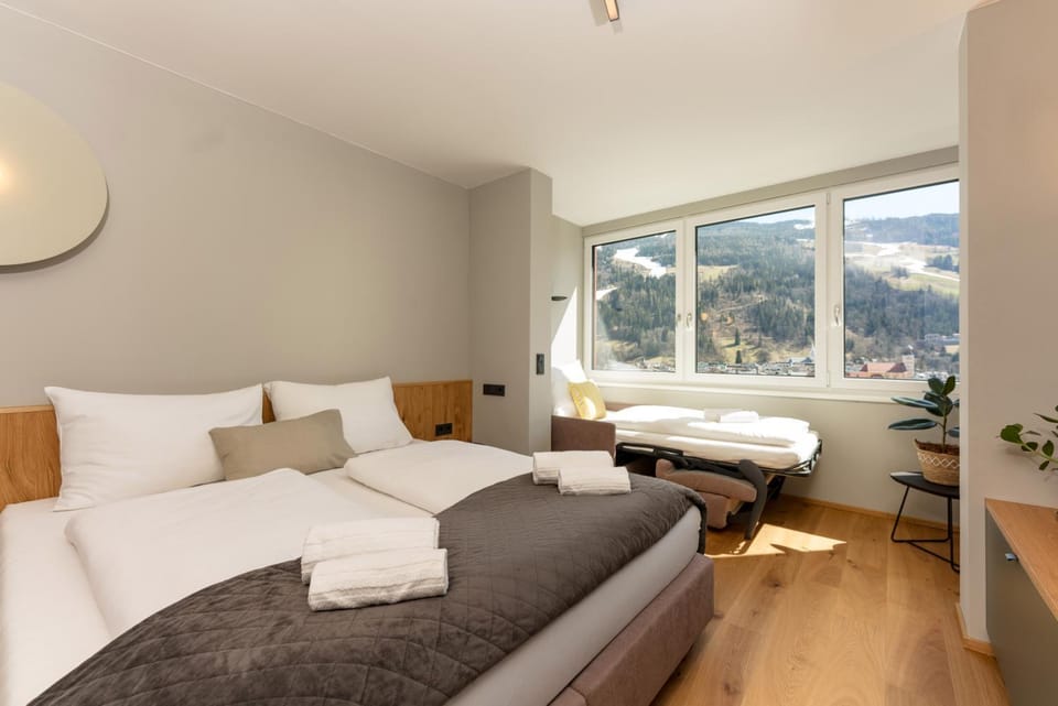 Bed, View (from property/room), View (from property/room), Photo of the whole room