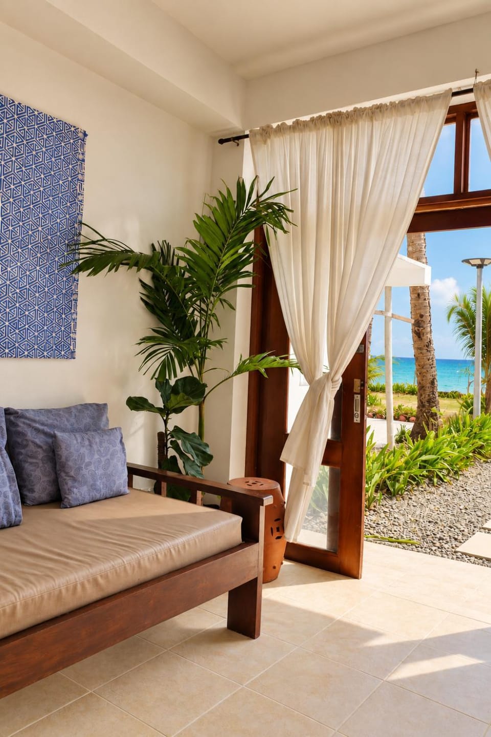 Two Bedroom Affordable Beach Front House Apartment in Boracay