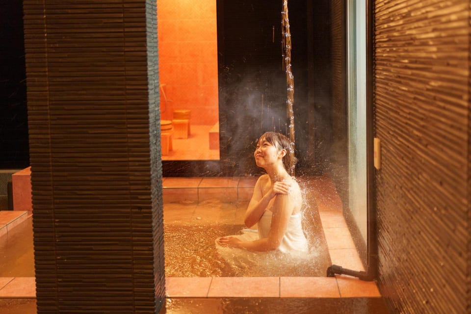 Hot Spring Bath, Hot Tub, Bathroom, Open Air Bath, Open Air Bath