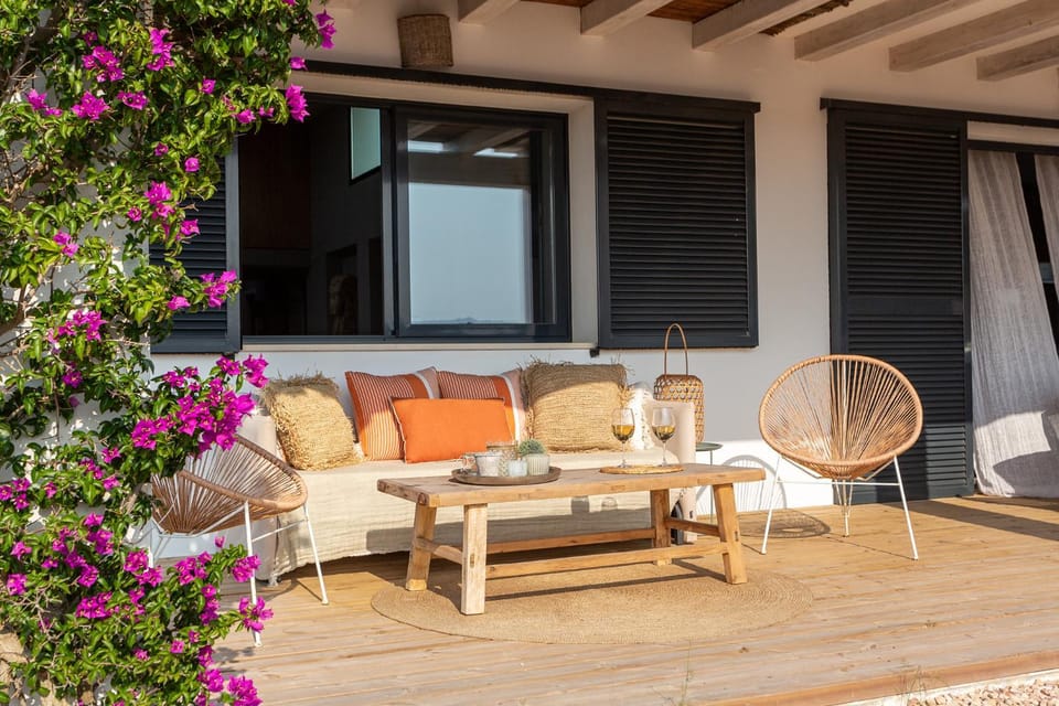Spring, Garden, sunbed