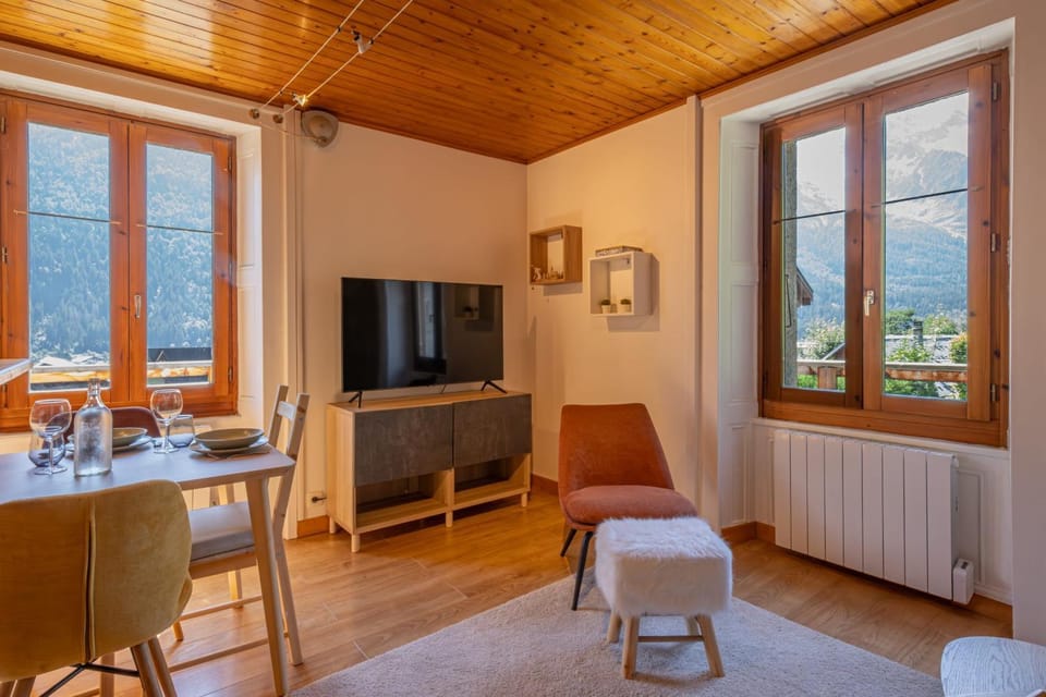 Rimaye Blanche - A bright and cozy 1 bed apartment Apartment in Chamonix
