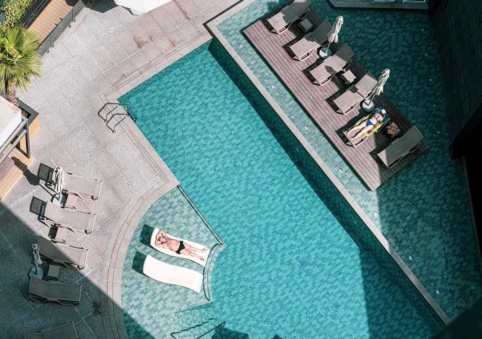 Patio, Pool view, Swimming pool