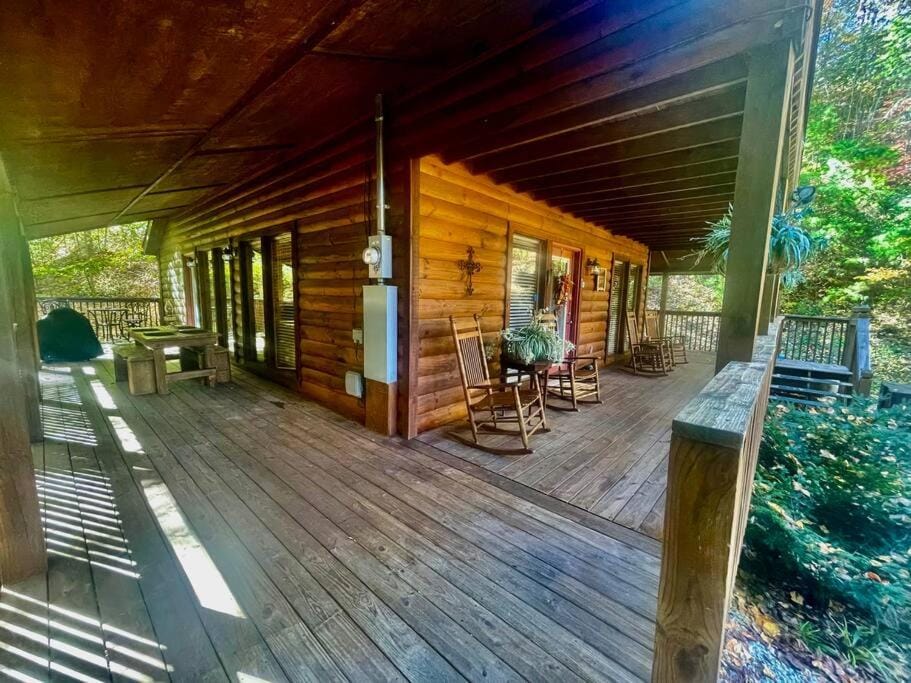 Patio, Garden view