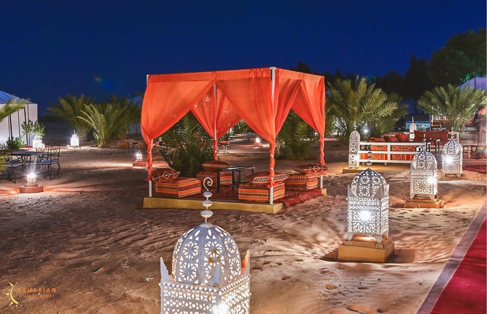 Off site, Night, Seating area