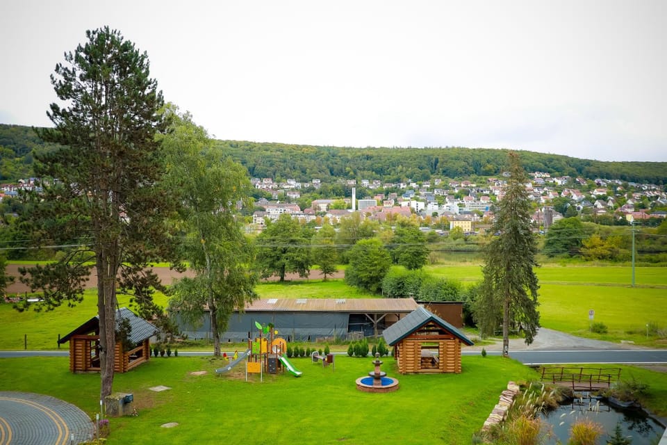 Bird's eye view, Children play ground