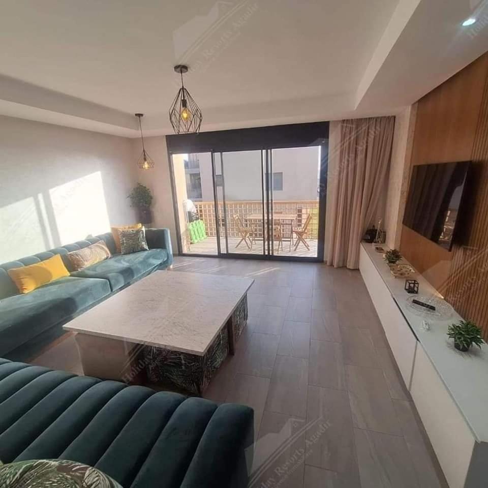 Soothing Sunset 2 bedroom with Pool Taghazout Bay Apartment in Souss-Massa