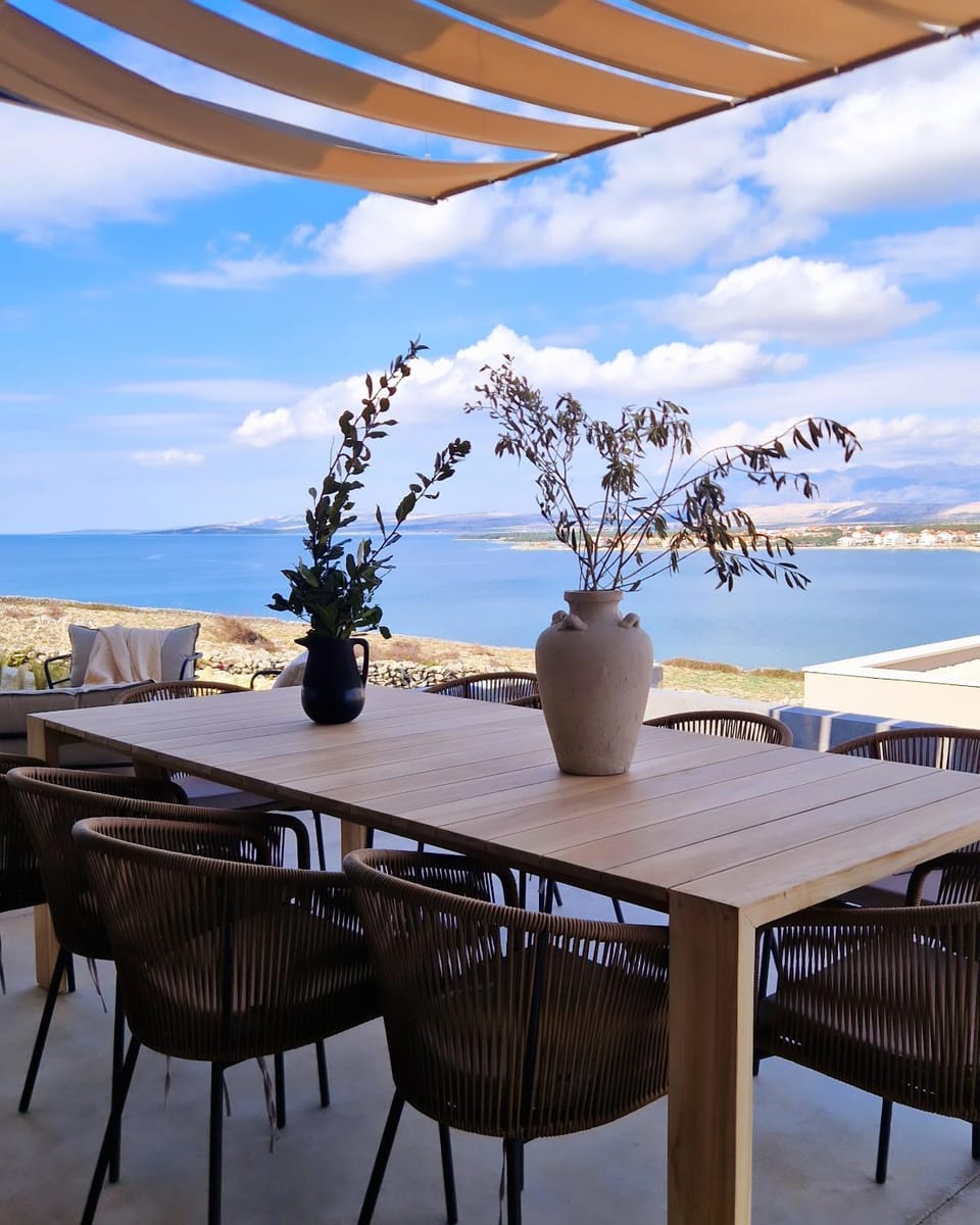 Patio, View (from property/room), Seating area, Sea view
