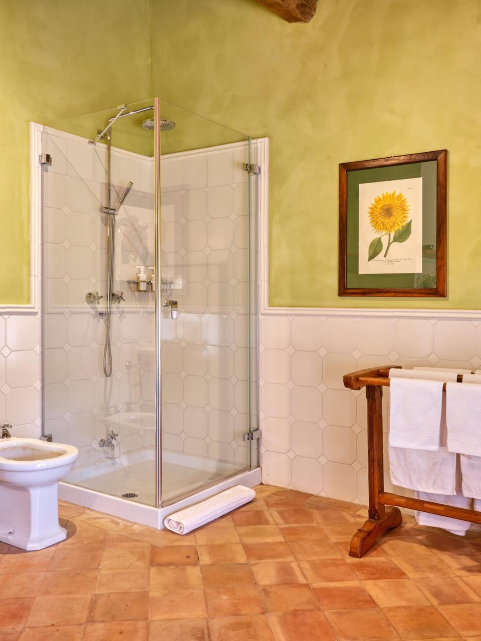 Shower, Bathroom, towels