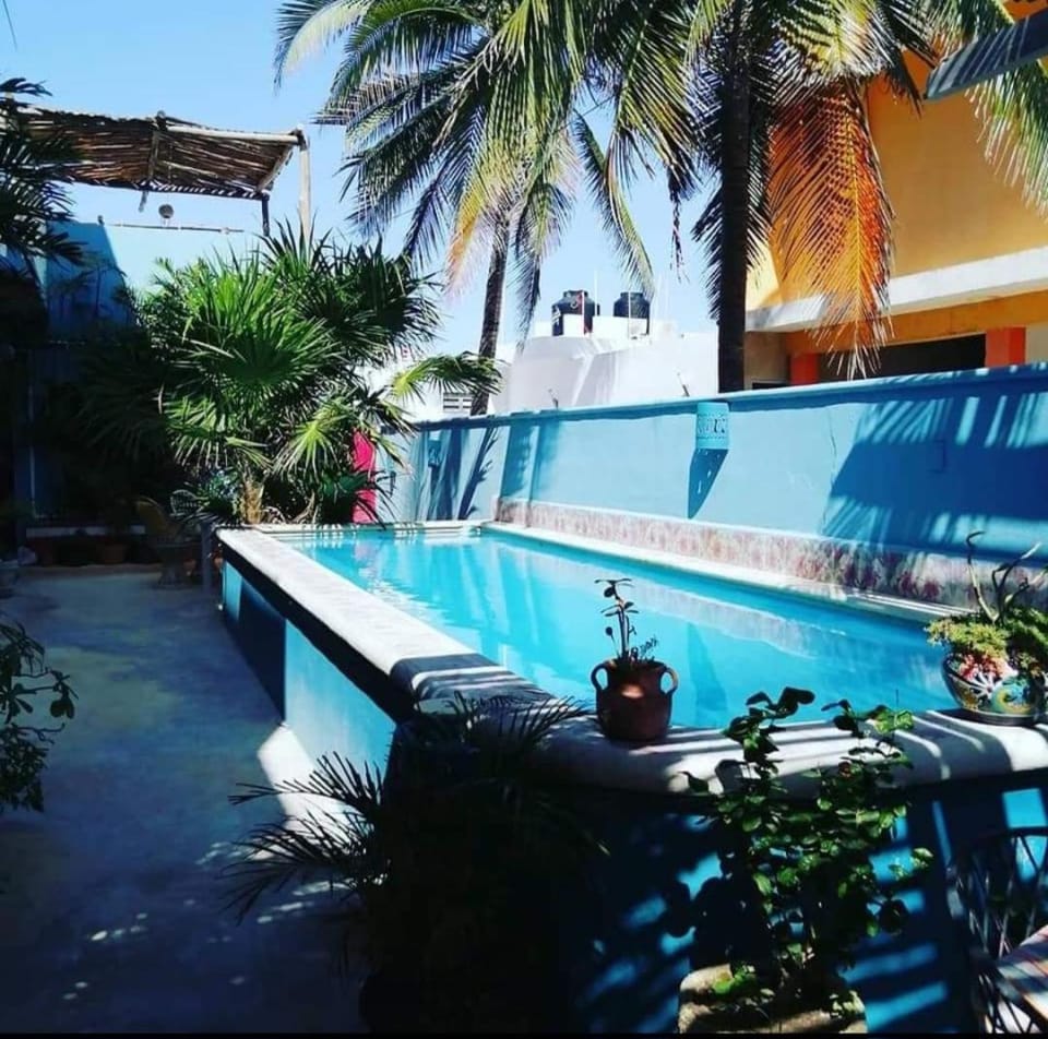 Courtyard family room Apartment in Progreso