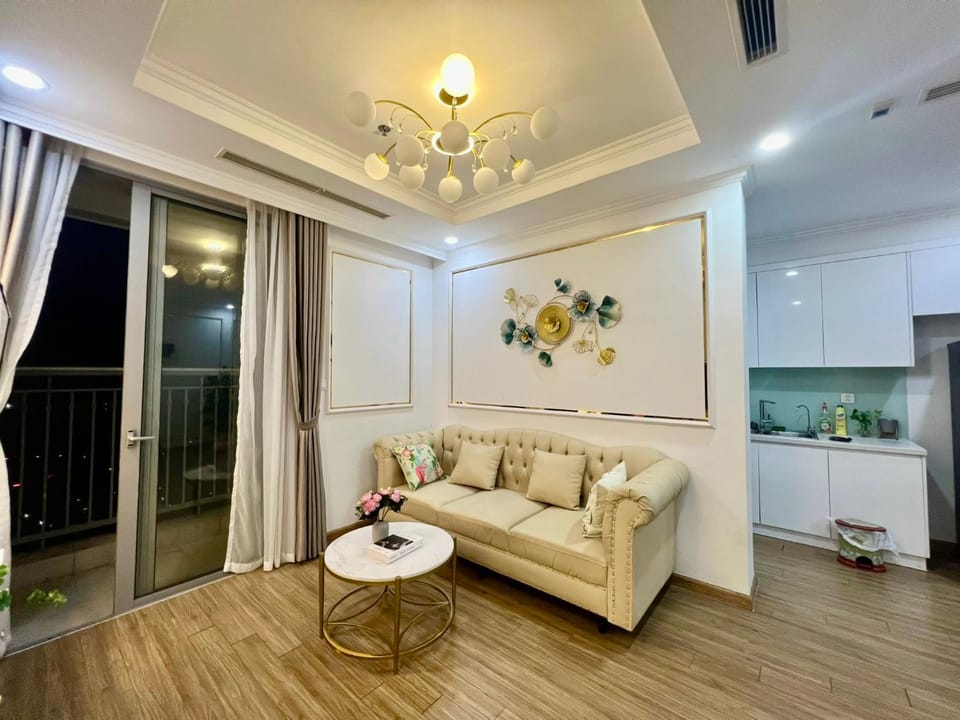 Kitchen or kitchenette, Living room, Seating area