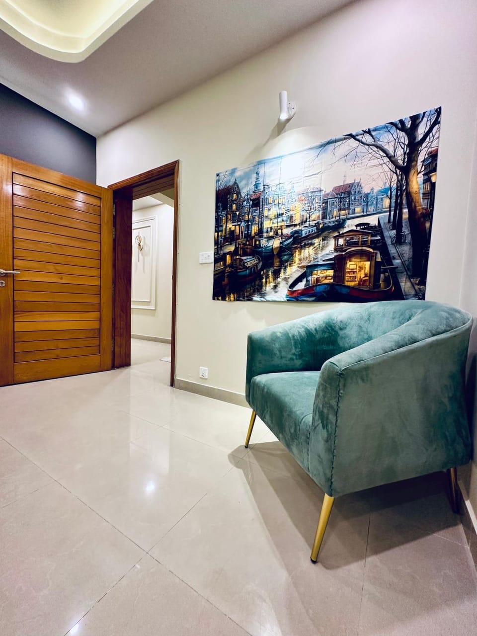 Seating area, Bedroom