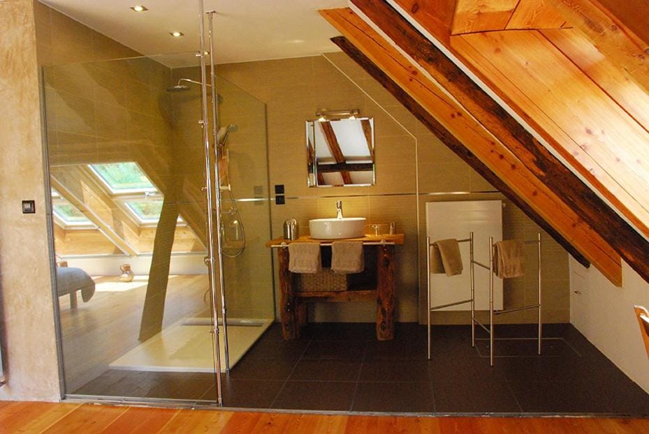 Shower, Bathroom, Bedroom