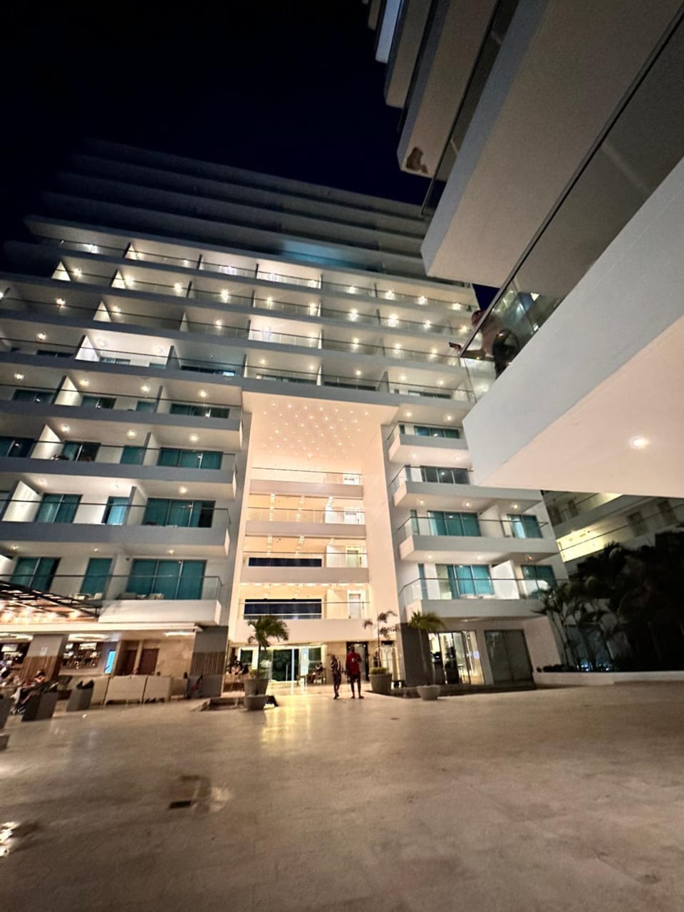 Property building, Night
