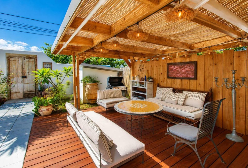BBQ facilities, Garden, Balcony/Terrace, Garden view