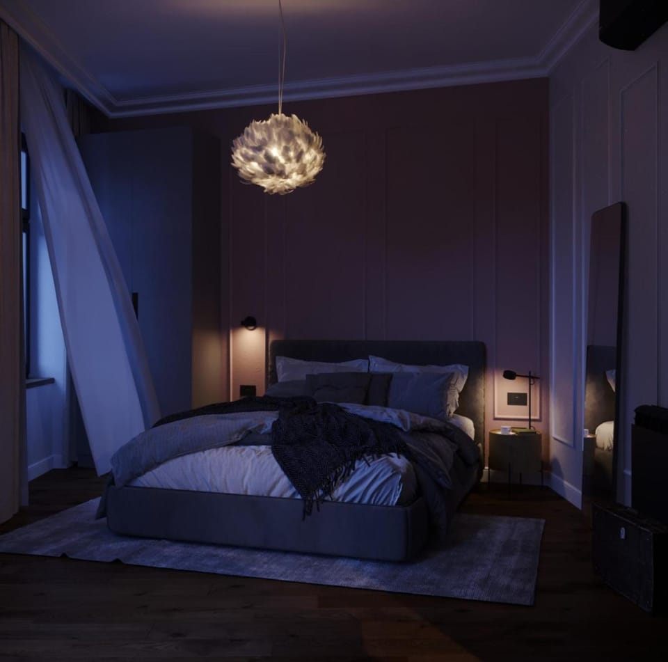 Bed, Bedroom