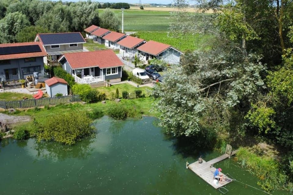 Property building, Natural landscape, Bird's eye view