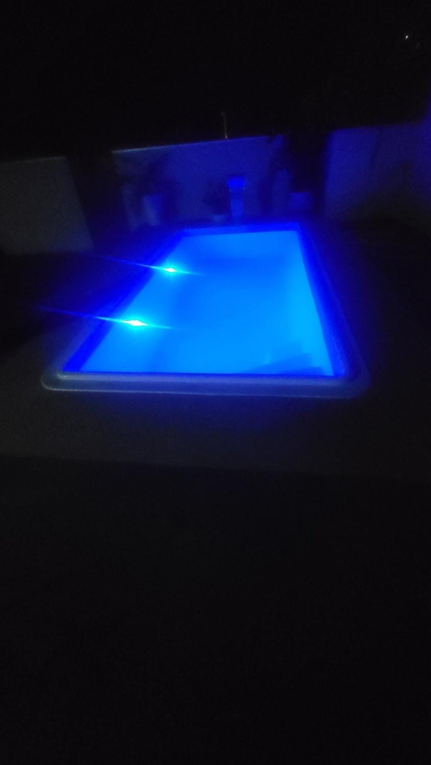 Night, Swimming pool