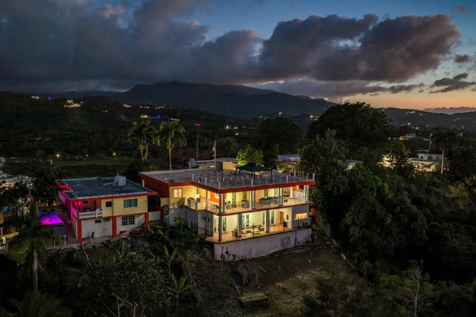 3 Villas with Stunning Views & 2 Private Pools House in Fajardo