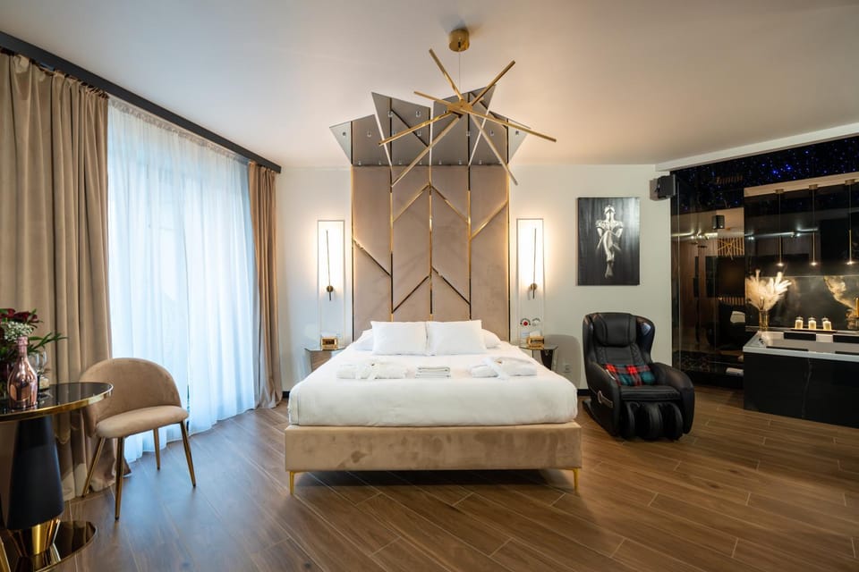Bed, Spa and wellness centre/facilities, Bedroom, Area and facilities, Area and facilities