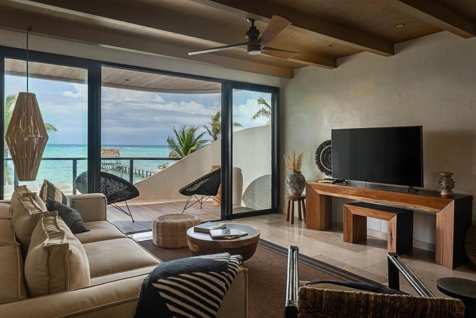 Beachfront 2BR Apartment at Tankah Bay Apartment in State of Quintana Roo