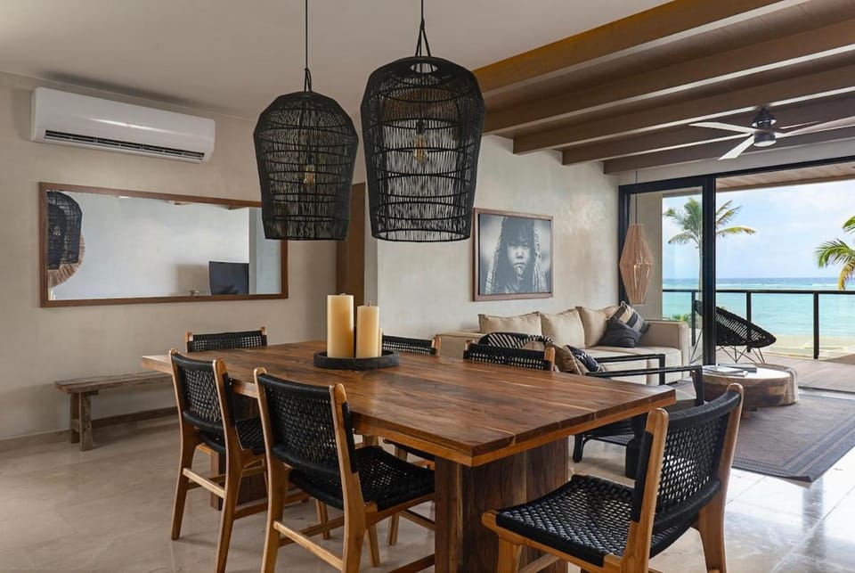 Beachfront 2BR Apartment at Tankah Bay Apartment in State of Quintana Roo