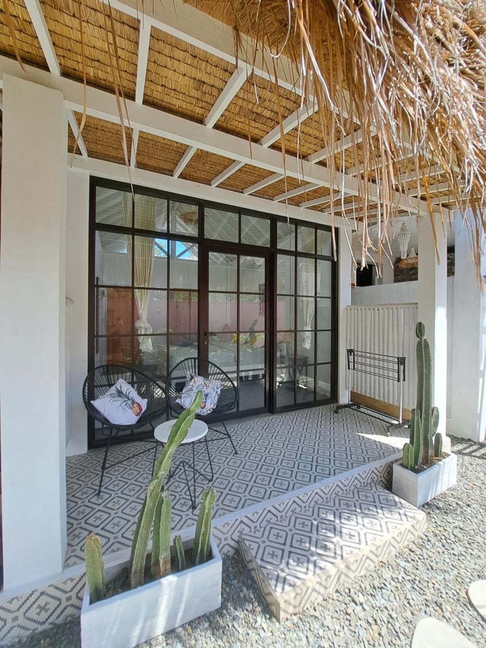 Patio, Balcony/Terrace, Seating area, Garden view