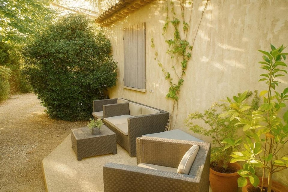 Le Cabanon Provençal Traditionnel Jardin Barbecue & Cheminée House in L'Isle-sur-la-Sorgue