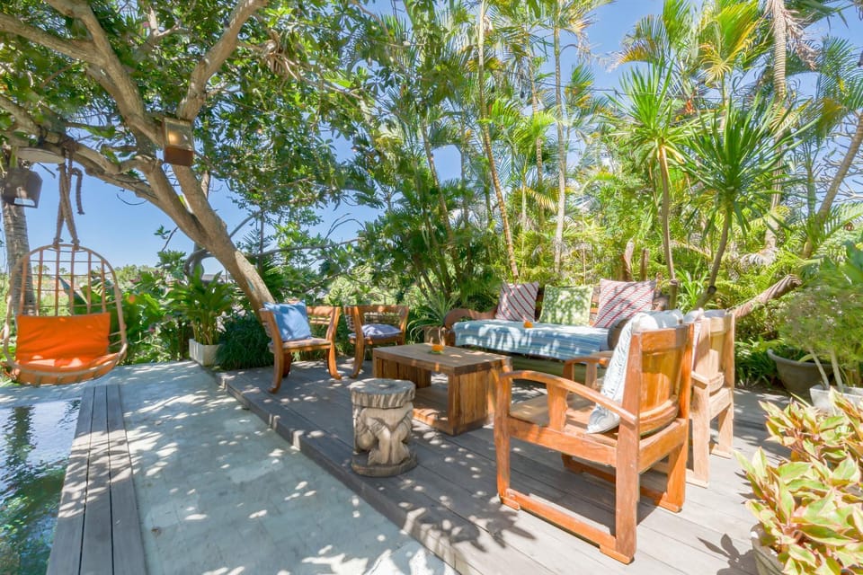 Patio, Day, Garden, Seating area, Garden view