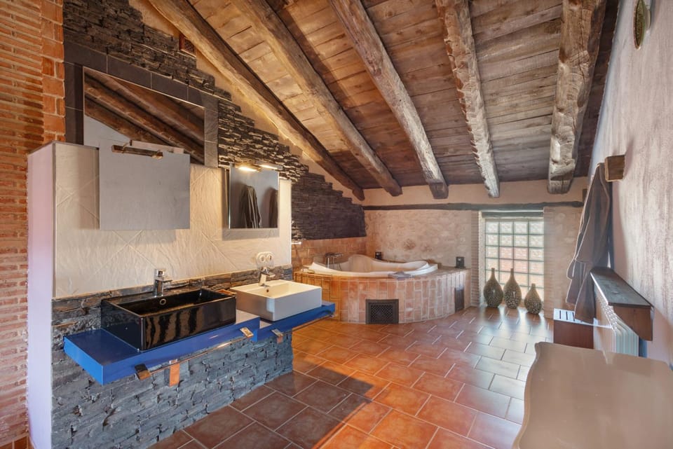 Property building, Bathroom, Living room