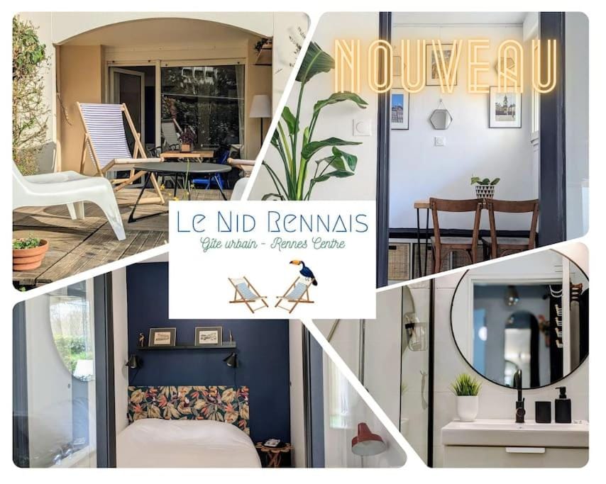 Charmant T2 avec Jardin Proche gare Apartment in Rennes