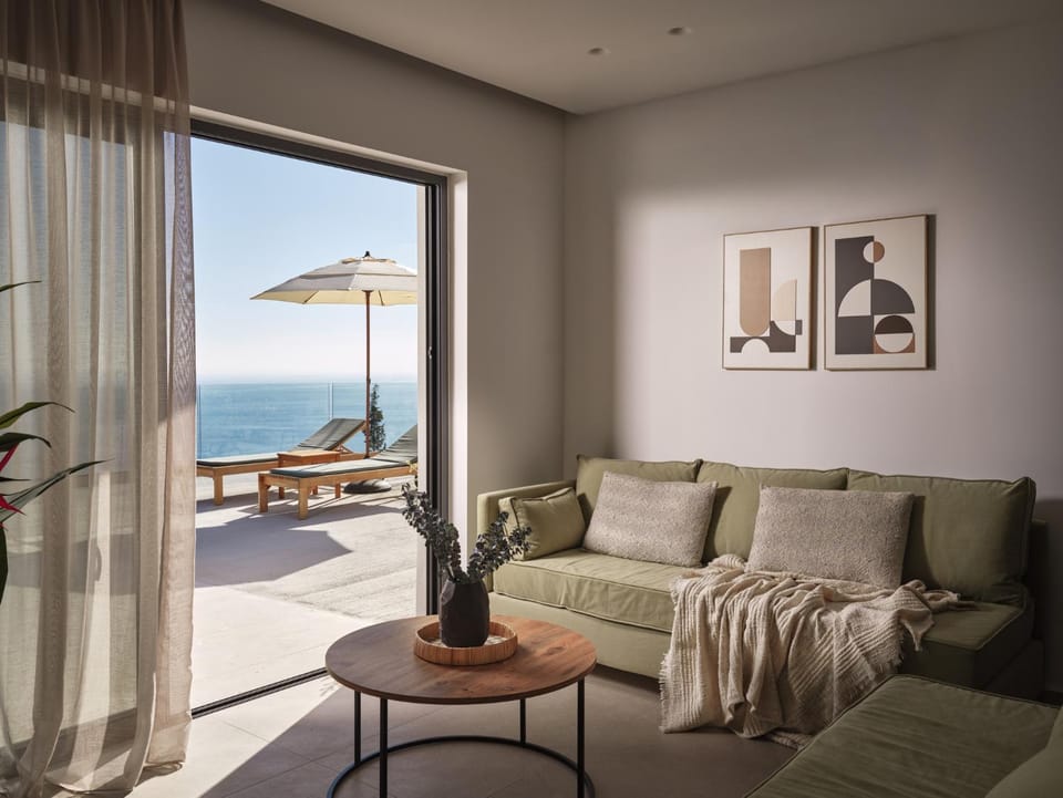 Day, Natural landscape, View (from property/room), Living room, Seating area