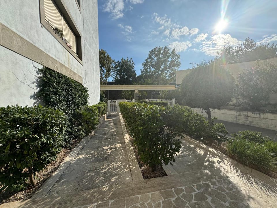 Property building, Garden view