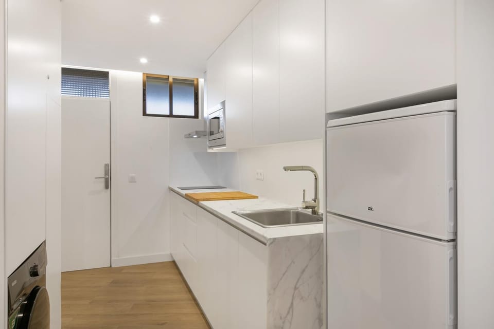 Kitchen or kitchenette, Living room