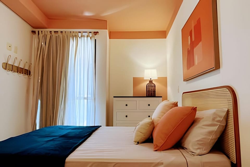 Bed, Balcony/Terrace, Decorative detail