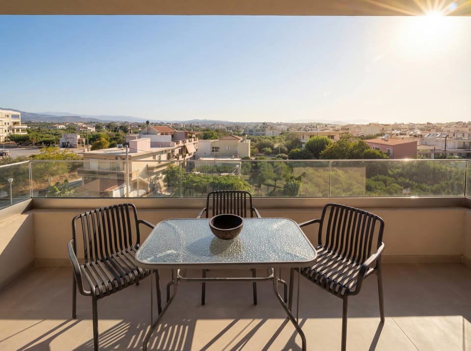 Patio, Day, Balcony/Terrace, City view
