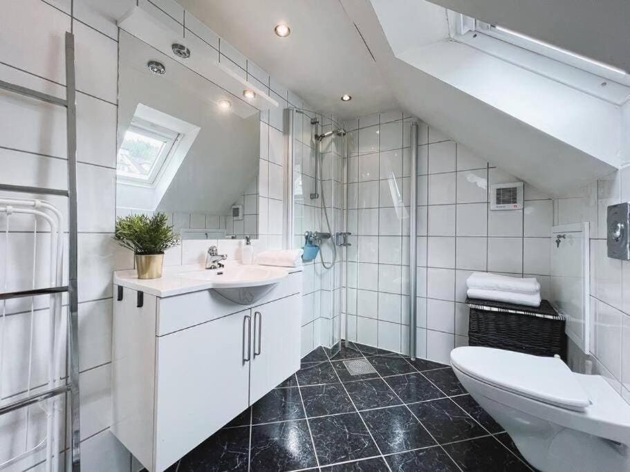 Apartment with Loft & Window Balcony, Free parking Apartment in Bergen