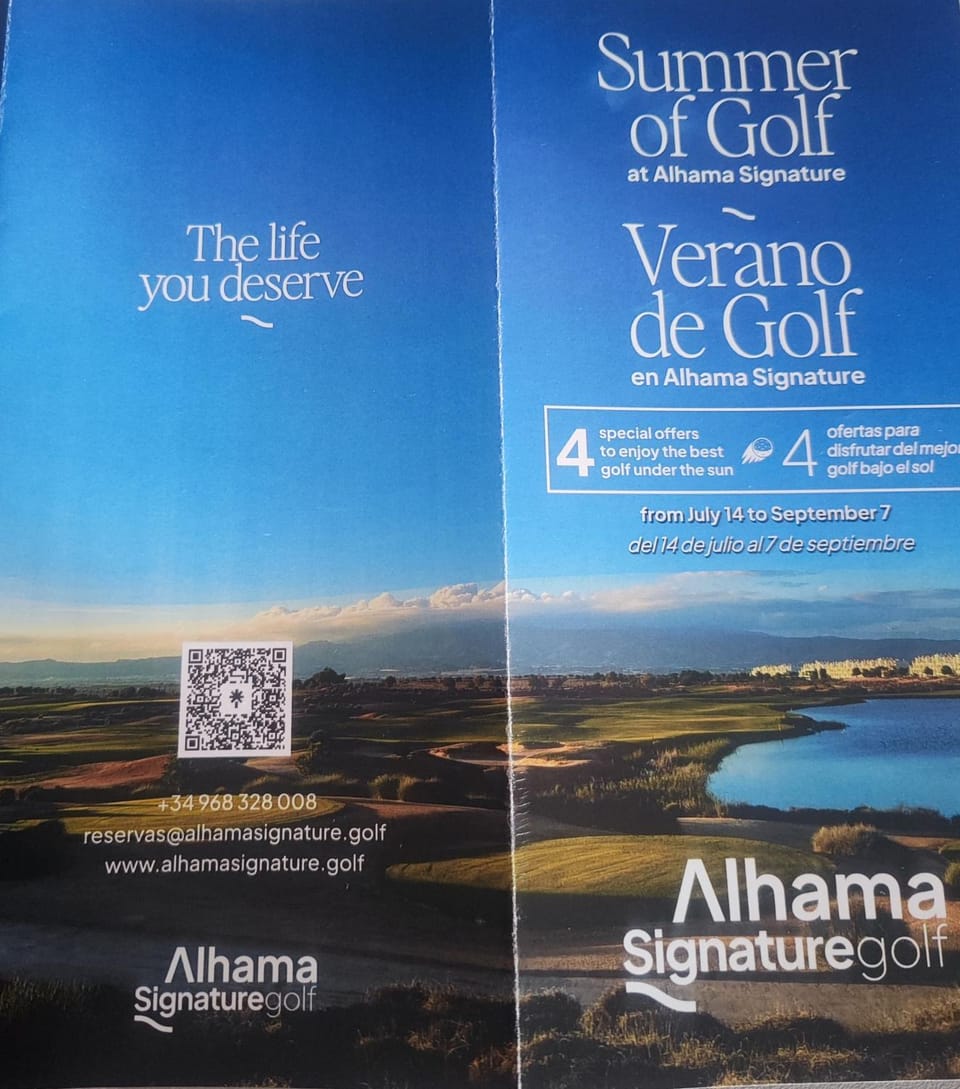 Apartamento 2 hab Condado de Alhama Golf Resort Apartment in Bajo Guadalentín